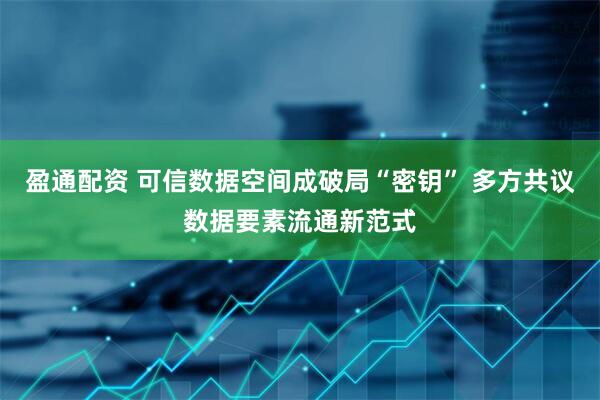 盈通配资 可信数据空间成破局“密钥” 多方共议数据要素流通新范式