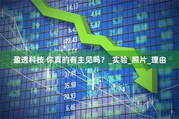盈透科技 你真的有主见吗？_实验_照片_理由